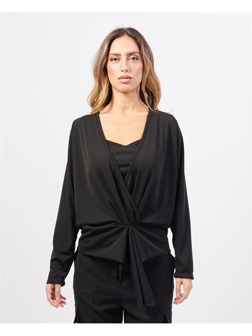 Chemise ? manches longues Jayci en coton m?lang? JAYCì | 24IJA91451NERO