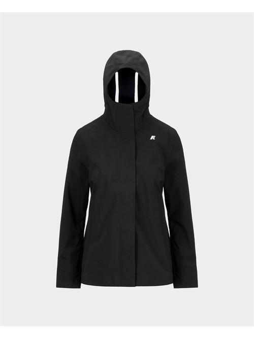 K-way Madalina short jacket with hood and logo K-WAY | K21488W-MADALINAA3C