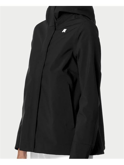 K-way Madalina short jacket with hood and logo K-WAY | K21488W-MADALINAA3C