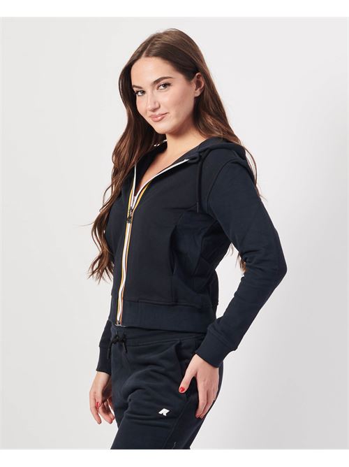 Deline Women's Short Fleece Jacket by K-way K-WAY | K3137ZW-DELINEUSY