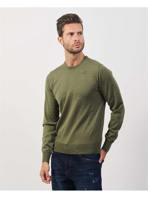 K-way Sebastien men's wool sweater K-WAY | K6113BW-SEBASTIEN189