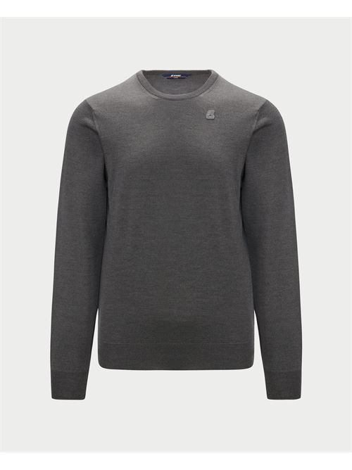 K-way Sebastien wool crew neck sweater K-WAY | K6113BW-SEBASTIEN48M