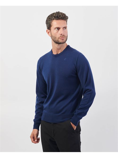 K-way Sebastien men's wool sweater K-WAY | K6113BW-SEBASTIEN777