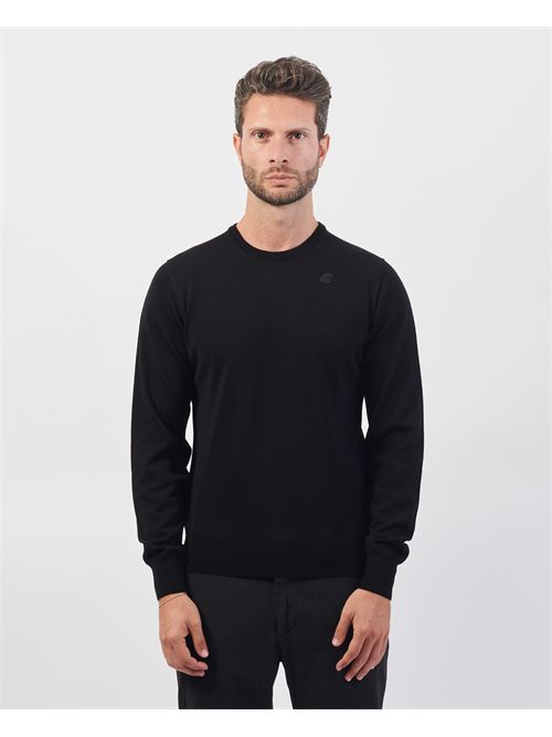 K-way Sebastien wool crew neck sweater K-WAY | K6113BW-SEBASTIENUSY