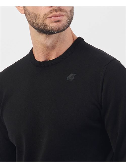 K-way Sebastien wool crew neck sweater K-WAY | K6113BW-SEBASTIENUSY