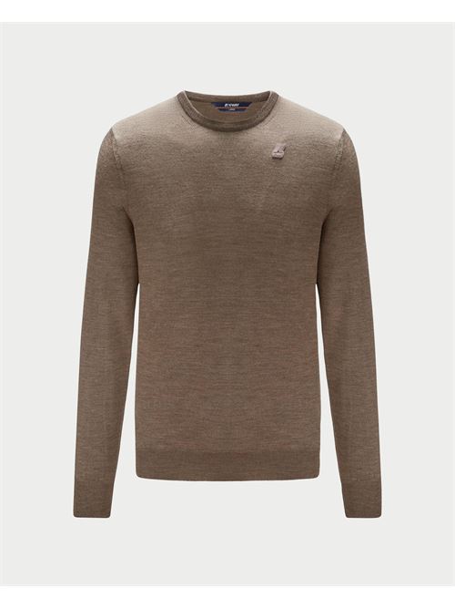 K-way Sebastien wool crew neck sweater K-WAY | K6113BW-SEBASTIENWG9