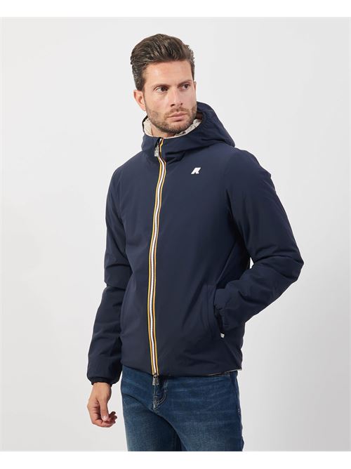 Veste Jack réversible K-way avec capuche K-WAY | K6128VW-JACKATJ