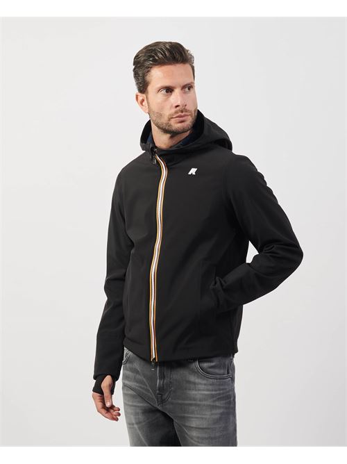 Veste courte à capuche homme K-way Jacko Bonded K-WAY | K6131BW-JACKOA3C