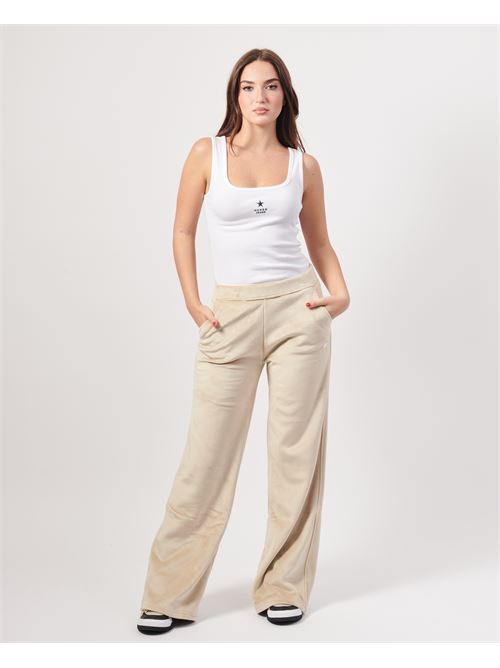 Pantaloni donna Jenny K-way relaxed fit K-WAY | K7128CW-JENNYATS