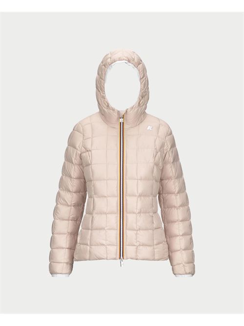 K-way Lily reversible short jacket with hood K-WAY | K8127XW-LILYASJ