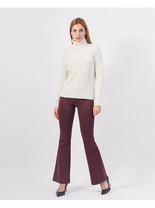 Lovely turtleneck sweater LOVELY | 35247LATTE