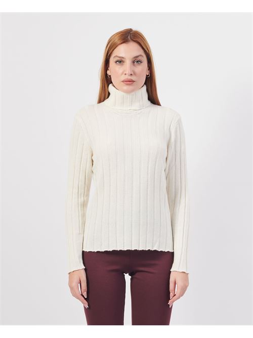 Lovely turtleneck sweater LOVELY | 35247LATTE