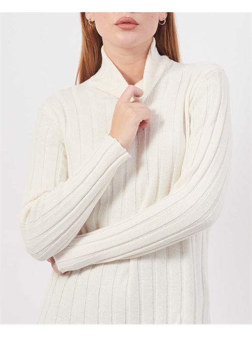 Lovely turtleneck sweater LOVELY | 35247LATTE