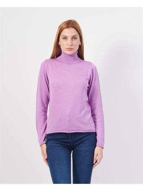 Lovely Women's Turtleneck Sweater LOVELY | 35263GLICINE