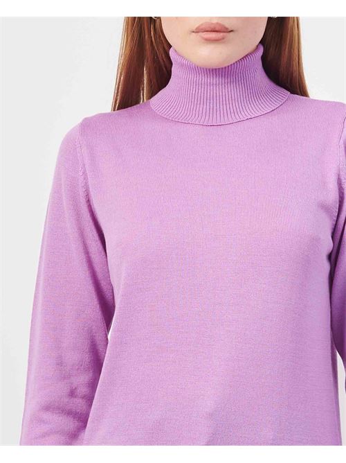 Lovely Women's Turtleneck Sweater LOVELY | 35263GLICINE