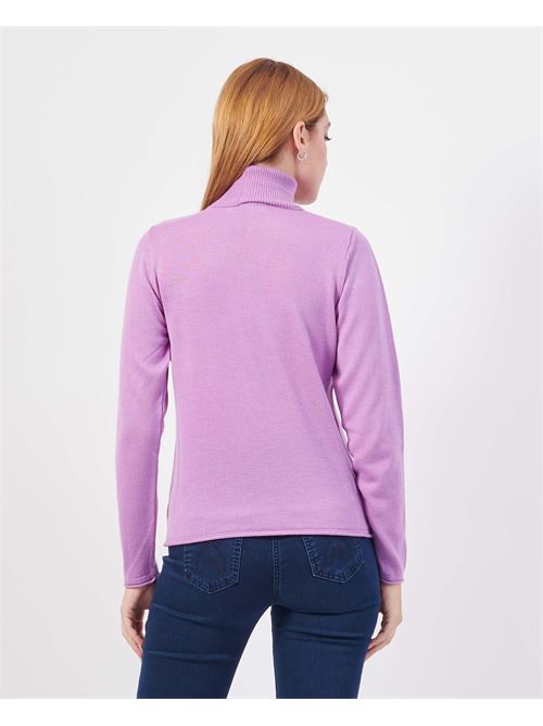 Lovely Women's Turtleneck Sweater LOVELY | 35263GLICINE