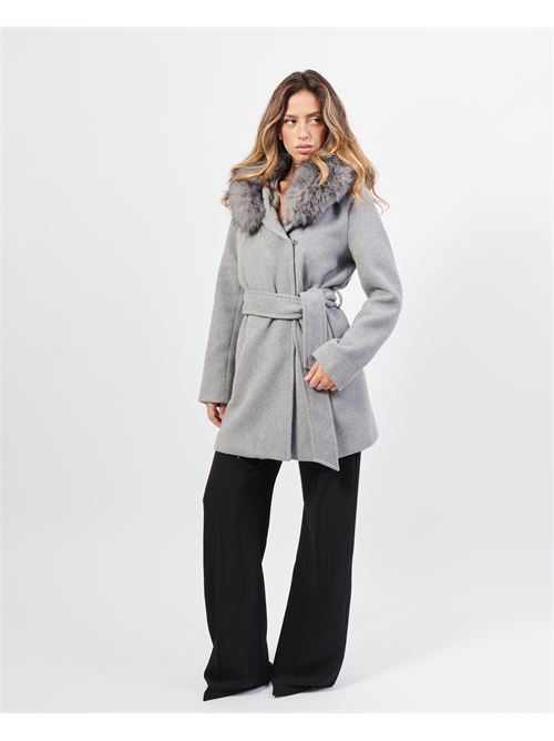 Manteau crois? Markup avec ceinture MARKUP | MW764631GRIGIO