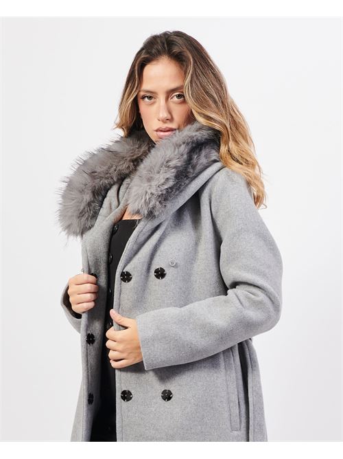 Manteau crois? Markup avec ceinture MARKUP | MW764631GRIGIO