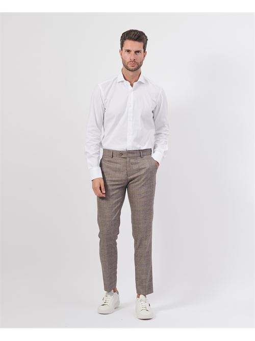 Completo uomo blu Mulish monopetto slim fit MULISH | AB7200/Q-ARESBEIGE