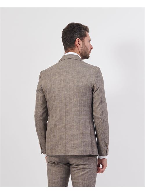 Completo uomo blu Mulish monopetto slim fit MULISH | AB7200/Q-ARESBEIGE