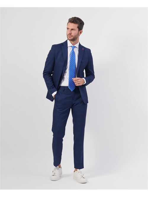 Completo uomo blu Mulish monopetto slim fit MULISH | AB7200/Q-ARESBLU