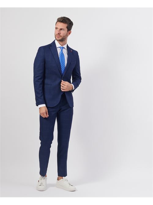 Completo uomo blu Mulish monopetto slim fit MULISH | AB7200/Q-ARESBLU