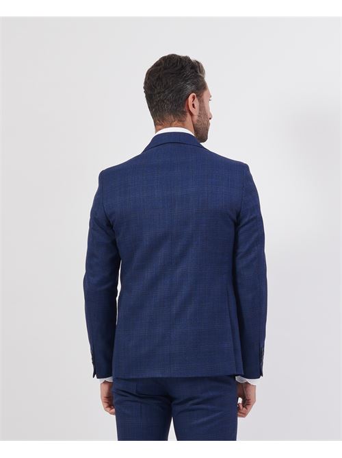 Completo uomo blu Mulish monopetto slim fit MULISH | AB7200/Q-ARESBLU