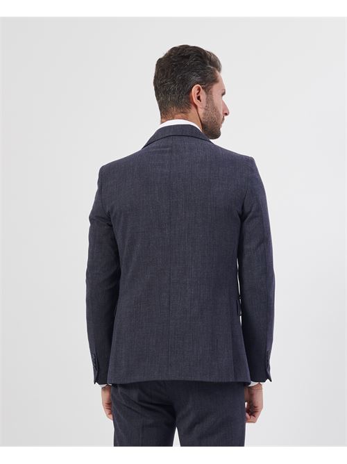 Abito Mulish monopetto slim fit con spilletta MULISH | AB7204/PZ-NETTUNOBLU