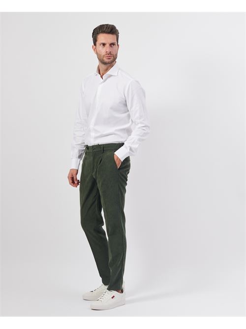 Completo classico uomo Mulish monopetto slim fit MULISH | ABS712-PEGASOVERDE