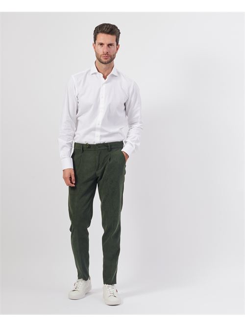 Completo classico uomo Mulish monopetto slim fit MULISH | ABS712-PEGASOVERDE