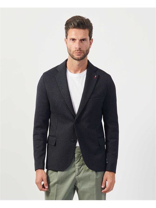 Veste Mulish coupe slim à simple boutonnage en coton mélangé MULISH | DS4-ERACLEBLU