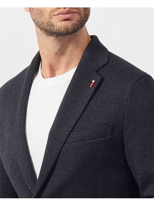 Veste Mulish coupe slim à simple boutonnage en coton mélangé MULISH | DS4-ERACLEBLU