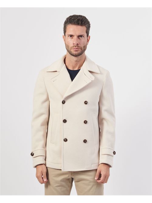 Manteau homme croisé Mulish coupe classique MULISH | MCP23-ASTEROIDEBURRO