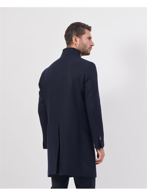 Cappotto uomo di Mulish a due bottoni MULISH | MCP738-PLUTONEBLU