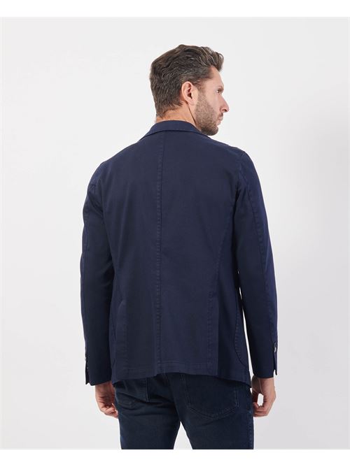 Veste Mulish en coton à simple boutonnage avec épingle MULISH | R7002-MINOTAUROBLU