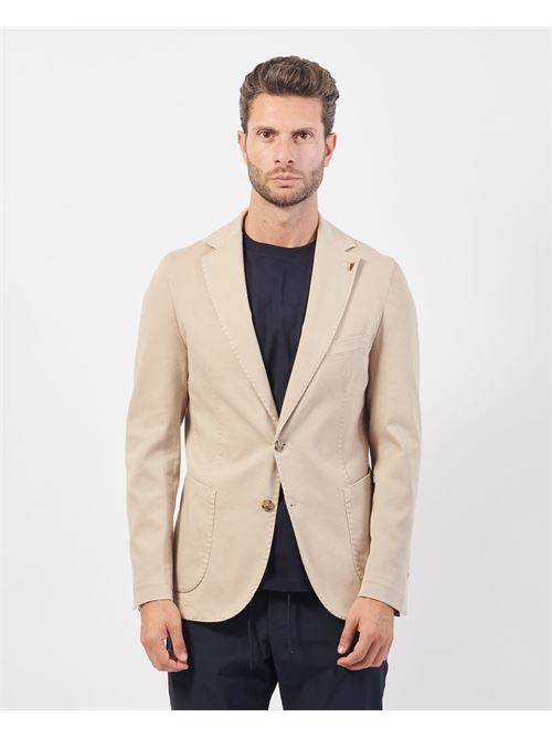 Veste Mulish en coton à simple boutonnage avec épingle MULISH | R7002-MINOTAUROSABBIA