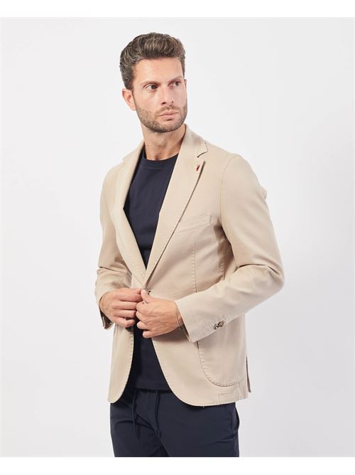 Veste Mulish en coton à simple boutonnage avec épingle MULISH | R7002-MINOTAUROSABBIA