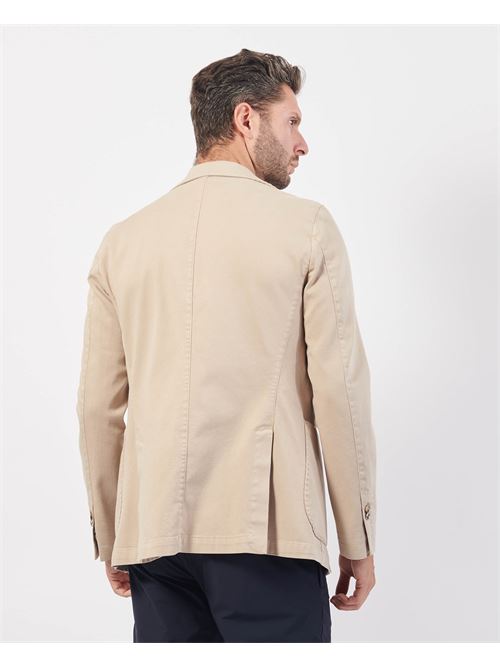 Veste Mulish en coton à simple boutonnage avec épingle MULISH | R7002-MINOTAUROSABBIA