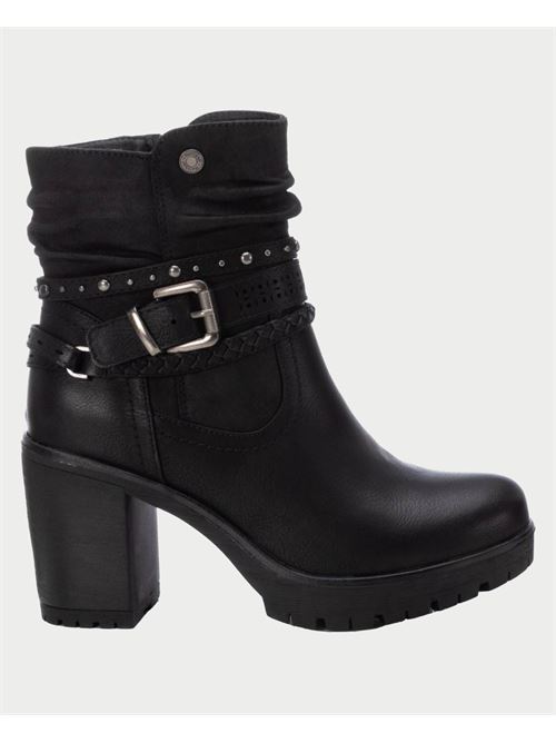 Refresh low boot with zip and strap REFRESH | 17224903NERO