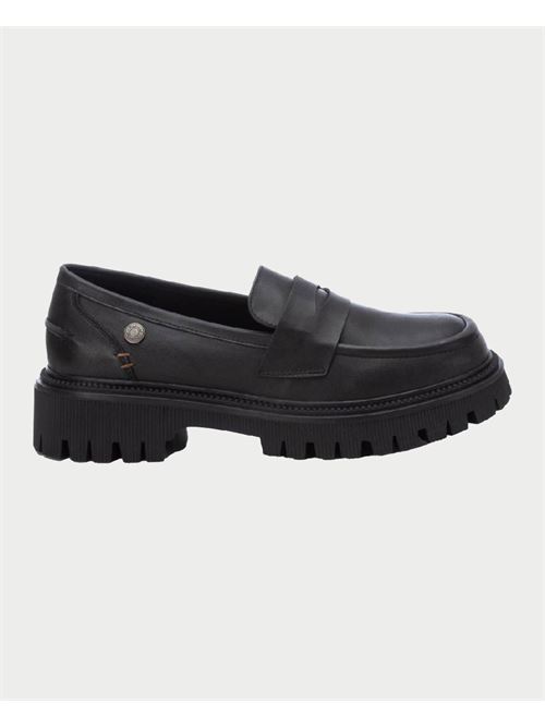 Mocassins Refresh pour femmes avec semelle en caoutchouc REFRESH | 17236902NERO