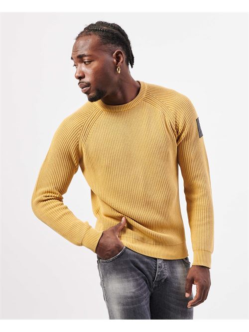 Pull homme Refrigue en côte anglaise REFRIGUE | 2811W00060OCRE