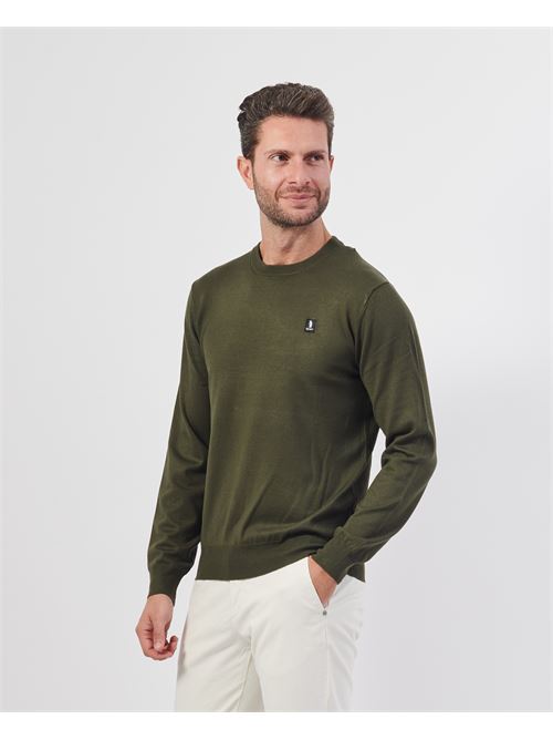 Pull col rond basique homme Refrigue REFRIGUE | 2811W00064MILITARY