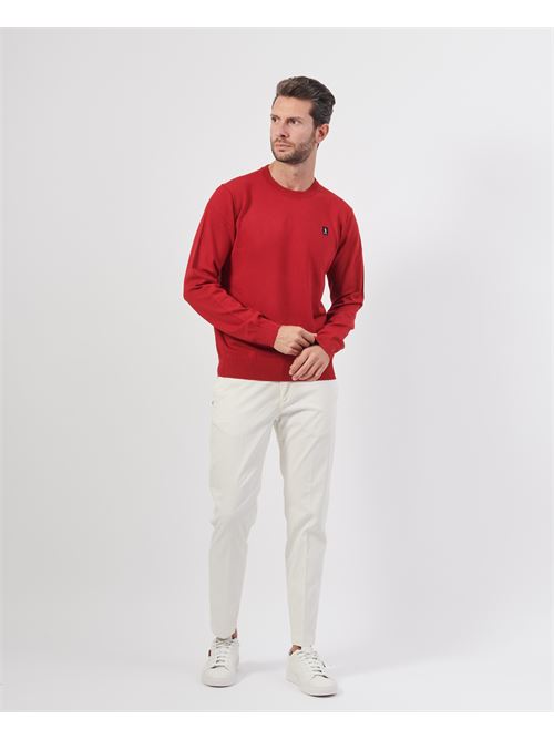 Pull col rond basique homme Refrigue REFRIGUE | 2811W00064RED