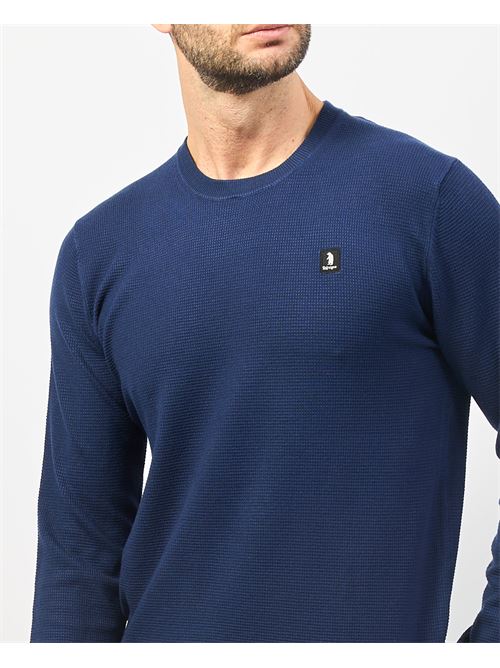 Maglione uomo Refrigue a nido d'ape REFRIGUE | 2811W00068DENIM