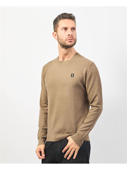 Pull nid d'abeille homme Refrigue REFRIGUE | 2811W00068TAUPE