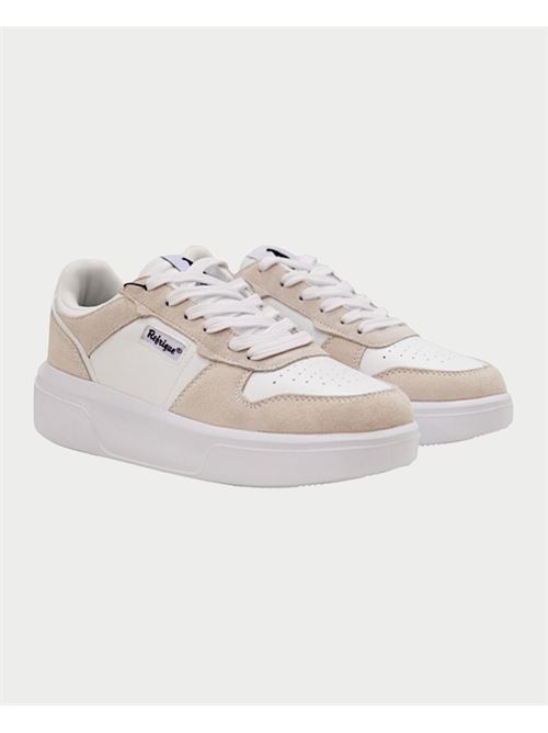 Sneakers uomo Refrigue in pelle e camoscio REFRIGUE | 324-PATRICKWHITE/BEIEG