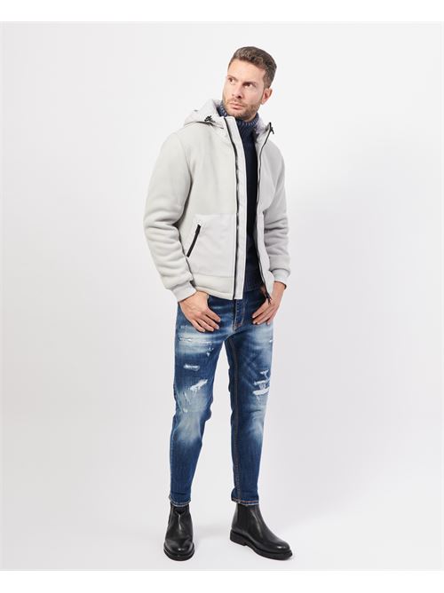 Veste SetteMezzo avec capuche et fermeture ?clair compl?te SETTE/MEZZO | 242T0201410000