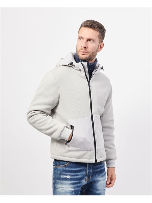 Veste SetteMezzo avec capuche et fermeture ?clair compl?te SETTE/MEZZO | 242T0201410000