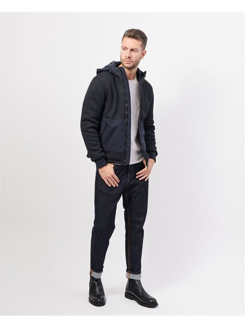 Veste SetteMezzo avec capuche et fermeture ?clair compl?te SETTE/MEZZO | 242T0201465000