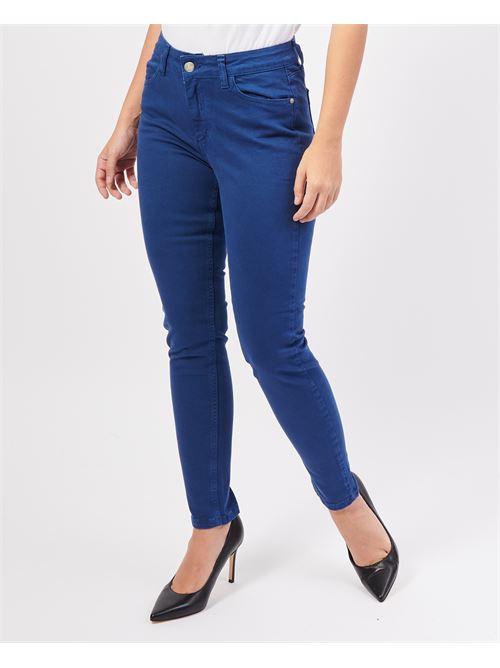 Pantalon 4 poches SetteMezzo en coton m?lang? SETTE/MEZZO | 4TASCHEDENIM